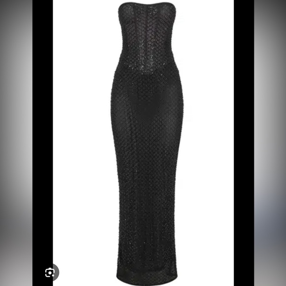 Meshki Dresses & Skirts - Meshki Gemma Black Sequin Gown